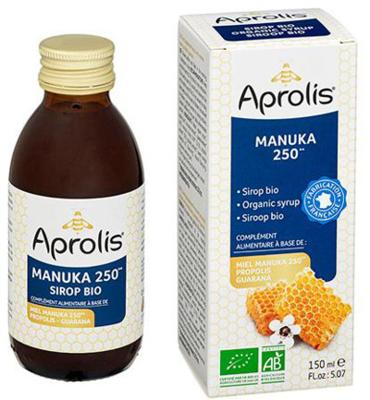 Aprolis Siroop manuka propolis guarana bio 150 Milliliter Aprolis Siroop manuka propolis guarana bio 150 Milliliter