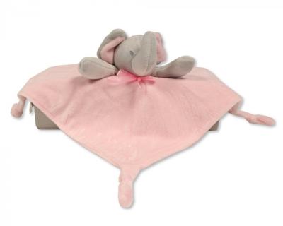 Nursery Time Knuffeldoekje Olifant 30 Cm Polyester Roze Nursery Time Knuffeldoekje Olifant 30 Cm Polyester Roze