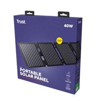 Trust Zuny opvouwbaar zonnepaneel, oplader smartphone en tablet, 40 W - thumbnail