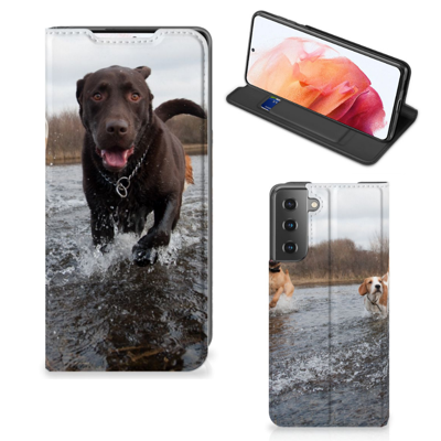 Samsung Galaxy S21 Hoesje maken Honden Labrador