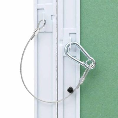 Toegangs paneel Groen en Zilver 25 x 30 cm