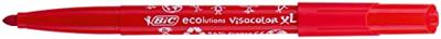 BIC visa color kleurstiften, lijndikte 3 mm, rood, 12 stuk/ 1 doos - thumbnail
