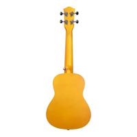 Cascha CUC105S concert ukelele set geel - thumbnail