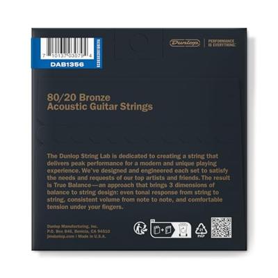 Dunlop DAB1356 80/20 Bronze Medium 13-56 snarenset