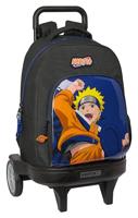 Schoolrugzak met Wielen Naruto Ninja Blauw Zwart 33 x 45 x 22 cm - thumbnail
