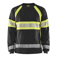 Blåkläder High-Vis T-Shirt lange mouwen 35101030 | Zwart/High-Vis Geel | Maat 5XL - 7330509672501 - thumbnail