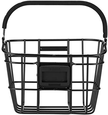 Basil bremen alu kf - fietsmand - voorop - zwart