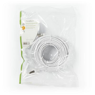 CAT5e SF/UTP-Netwerkkabel | RJ45 Male - RJ45 Male | 15 m | Wit