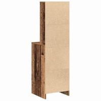 Highboard met lade Oud hout 40 x 41 x 135 cm Bewerkt hout - thumbnail