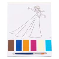 Sambro Disney frozen kleuren met water kleurblok, 27dlg. - thumbnail