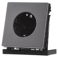 Merten MEG2301-6050 Wandcontactdoos System Design Nikkel 1 stuk(s)