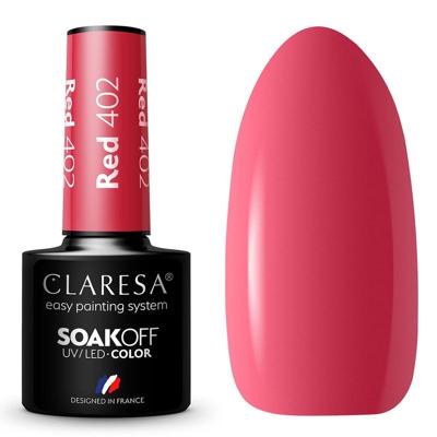 Claresa uv/led gellak 5ml red 402 savanna vibes Claresa uv/led gellak 5ml red 402 savanna vibes