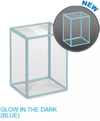 Funko Pop Protective Case Glow in the Dark Blue (12-pack) Funko Pop Protective Case Glow in the Dark Blue (12-pack)