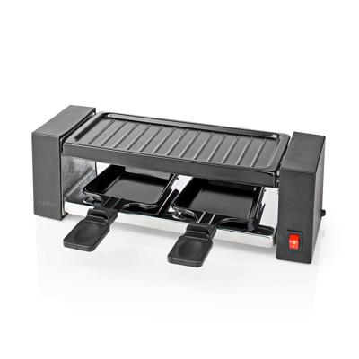 Nedis FCRA210FBK2 Gourmet Raclette Grill voor 2 Personen - thumbnail