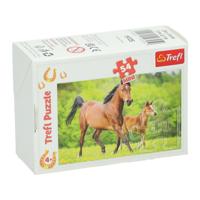 Mini Puzzel Paarden, 54st. - thumbnail