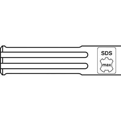 Bosch Accessoires Gereedschaphouder SDS-max 1/2" 1st - 2608598018