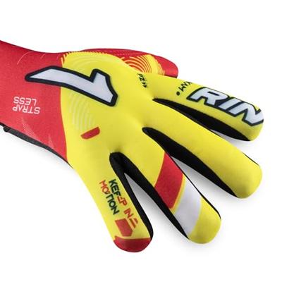 Keeperhandschoenen Rinat Nkam As (Turf) Onana Geel Rood Volwassenen - Maat: 9