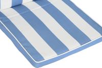 Stoelkussen DKD Home Decor Wit Hemelsblauw 42 x 4 x 115 cm - thumbnail