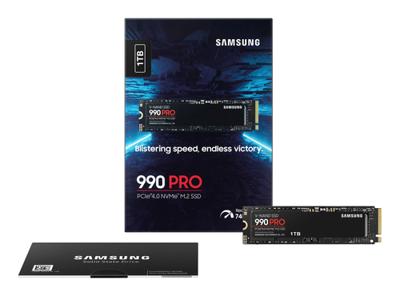 Samsung MZ-V9P1T0BW 990 PRO SSD, 1000 GB, M.2, 7450 MB/s, 1550000 IOPS, 5.4 W - thumbnail