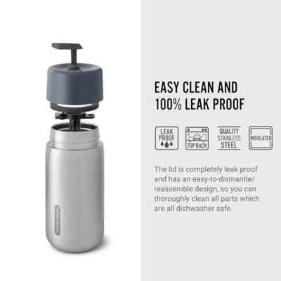 Black+Blum Geïsoleerde Reismok - 0.34Ltr - Leisteen Black+Blum Geïsoleerde Reismok - 0.34Ltr - Leisteen