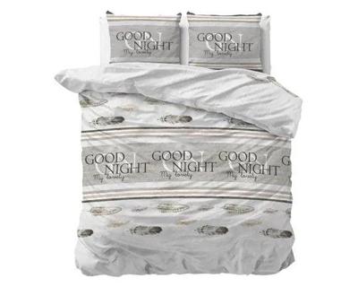 Sleeptime Good Night Wit 140 x 220 cm