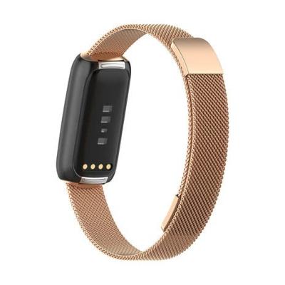 Fitbit Luxe - Milanese bandje - Champagne goud Fitbit Luxe - Milanese bandje - Champagne goud