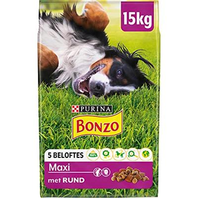 Purina Bonzo Maxi met rund hondenvoer 15 kg