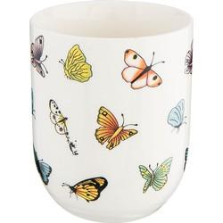 Clayre & Eef Mok vlinders 100ml Ø6x8cm