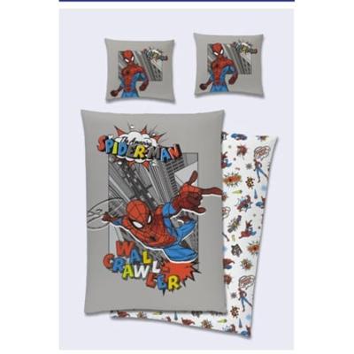 Spiderman Wall Crawler dekbedovertrek - Eenpersoons - 140 x 200 cm - Katoen