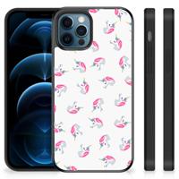 Bumper Case voor iPhone 12 Pro | 12 (6.1") Unicorns - thumbnail