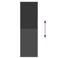 Rolgordijn verduisterend 60x175cm stofbreedte 55,7 cm polyester - thumbnail