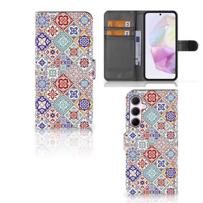 Samsung Galaxy A35 | Bookcase | Tiles Color