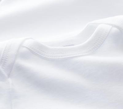 Set van 2 rompertjes met US-opening en korte mouwen in biokatoen PETIT BATEAU wit