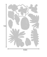 Sizzix • tim holtz thinlits die set modern floristry 11pcs - thumbnail