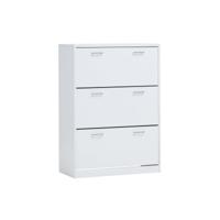 Schoenenkast Roan Wit M - thumbnail