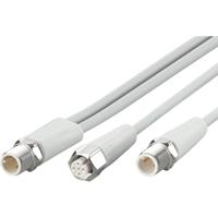 ifm Electronic EVF696 Verbindingskabel Aantal polen (sensoren): 3, 5 Stekker, recht, Bus, recht 10 m 1 stuk(s) - thumbnail