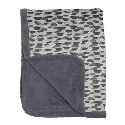 Snoozebaby Ledikant Deken Winter Uitvoering - Frost Grey Snoozebaby Ledikant Deken Winter Uitvoering - Frost Grey