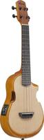 Ibanez AUC10E Open Pore Natural elektrisch-akoestische concert ukelele met gigbag - thumbnail