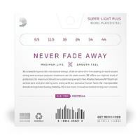 D&apos;Addario XSE09544 XS Nickel Coated Electric Guitar Strings 9.5-44 Super Light Plus - thumbnail