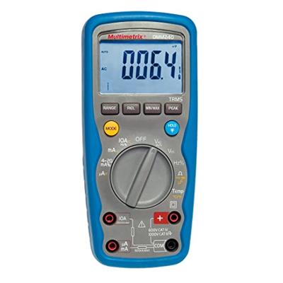 Multimetrix DMM 240 Multimeter Digitaal Waterbestendig (IP67) CAT III 1000 V, CAT IV 600 V Weergave (counts): 40000 Multimetrix DMM 240 Multimeter Digitaal Waterbestendig (IP67) CAT III 1000 V, CAT IV 600 V Weergave (counts): 40000