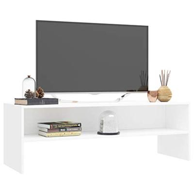 VidaXL Tv-meubel 120x40x40 cm bewerkt hout wit VidaXL Tv-meubel 120x40x40 cm bewerkt hout wit