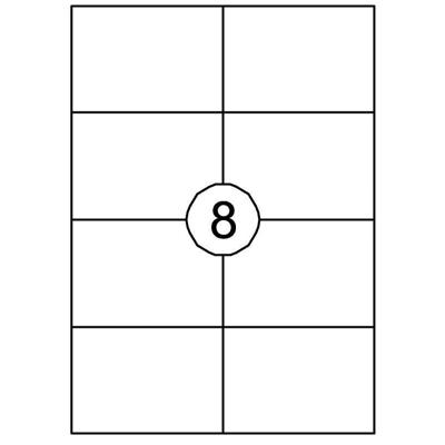 Etiket Quantore 105x74mm 800stuks Etiket Quantore 105x74mm 800stuks