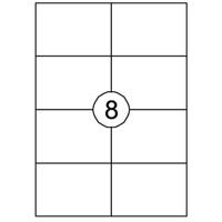 Etiket Quantore 105x74mm 800stuks - thumbnail