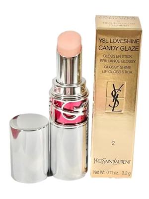 Yves Saint Laurent - YSL Loveshine Candy Glaze Lipstick 02 Healthy Glow Plumper Lippenstift 3.2 g Dames
