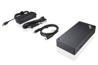 Lenovo 40A90090DK notebook dock & poortreplicator Bedraad USB 3.2 Gen 1 (3.1 Gen 1) Type-C Zwart - thumbnail