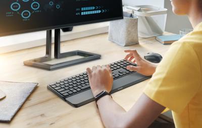 Toetsenbord en muis Philips SPT6607B/16 Zwart