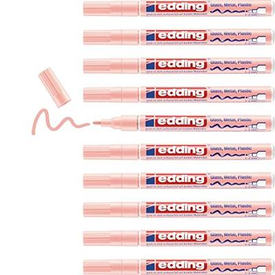 Paintmarker edding 751 oliebasis 1-2mm pastel roze | 10 stuks