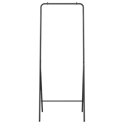 Kledingrek Zwart 60 x 53 x 155 cm Staal