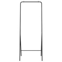 Kledingrek Zwart 60 x 53 x 155 cm Staal - thumbnail