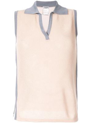 Chanel Pre-Owned Stripe Tank top - NEUTRALS